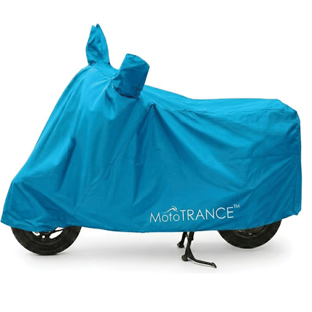MotoTrance Aqua Bike Body Cover For Suzuki Access 125 - Interlock-Stitched Water and Heat Resistant with Mirror Pockets