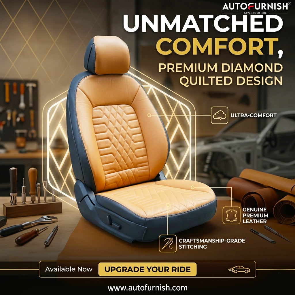 Autofurnish Signature Series Car Seat Cover for Kia Sonet 2024