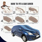 BMW X7 xDrive 2020 Car Body Cover, Heat & Water Resistant with Side Mirror Pockets (ARC Series)