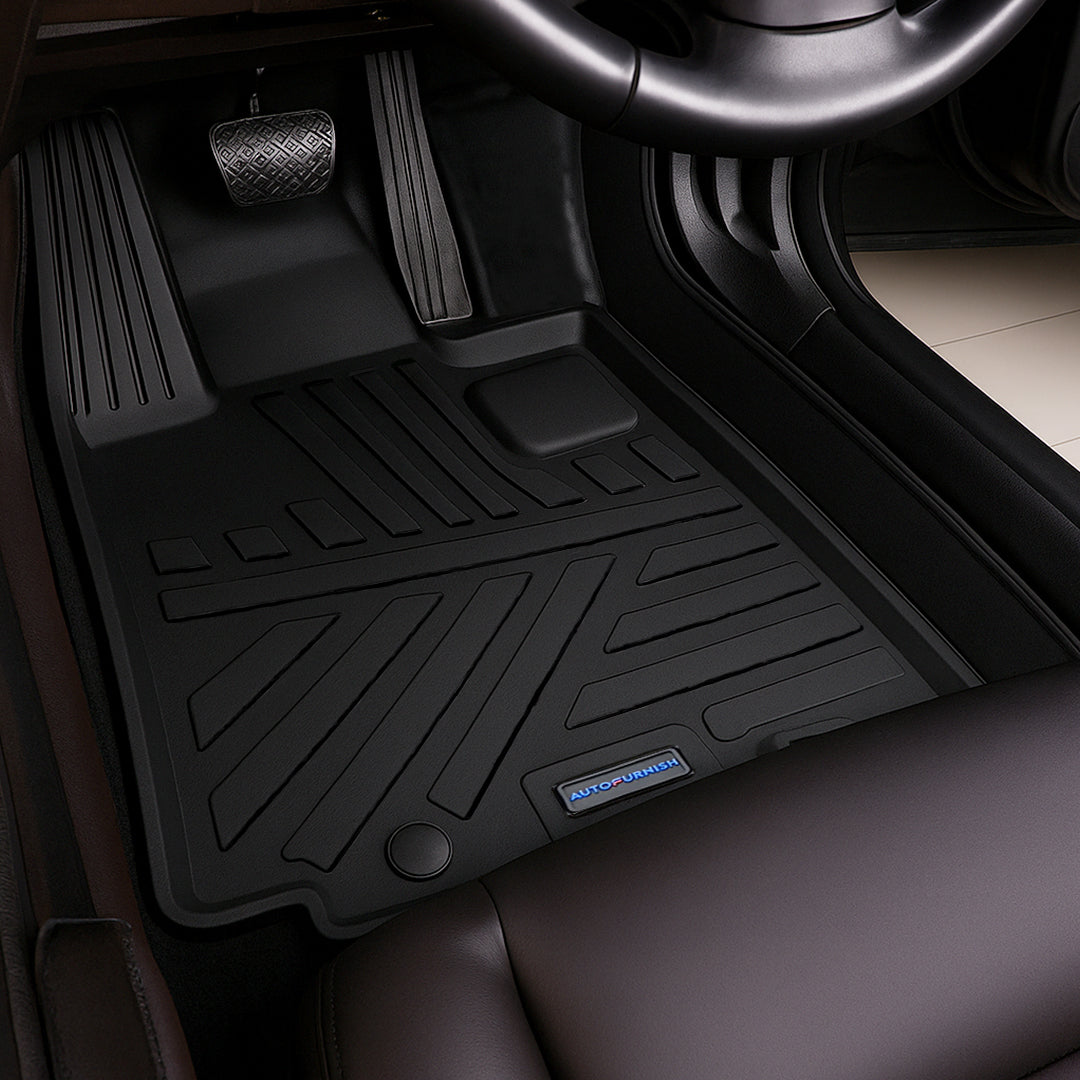 Autofurnish LTM Custom Fitted Life Time Car Foot Mats  For Hyundai i20 2020 - Black