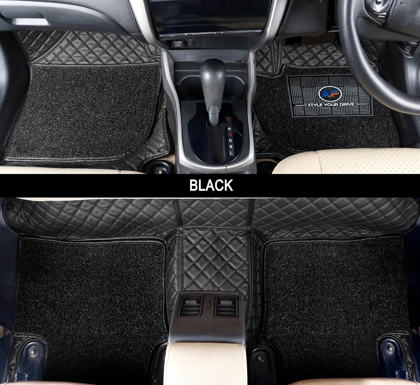 MG Majestor 7 Seater 2026 Autofurnish 7D Luxury Custom Fitted Car Mats