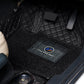 Maruti Brezza 2020 ULS 7D Luxury Custom Fitted Car Mats For Maruti Brezza 2020 - Black Black