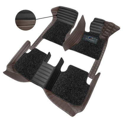 Autofurnish 9D Combination Custom Fitted Car Mats For Mahindra Thar ROXX 2024 (Automatic)