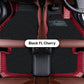 Tata Safari (7 Seater) 2021 Autofurnish 9D Combination Custom Fitted Car Mats For Tata Safari (7 Seater) 2021
