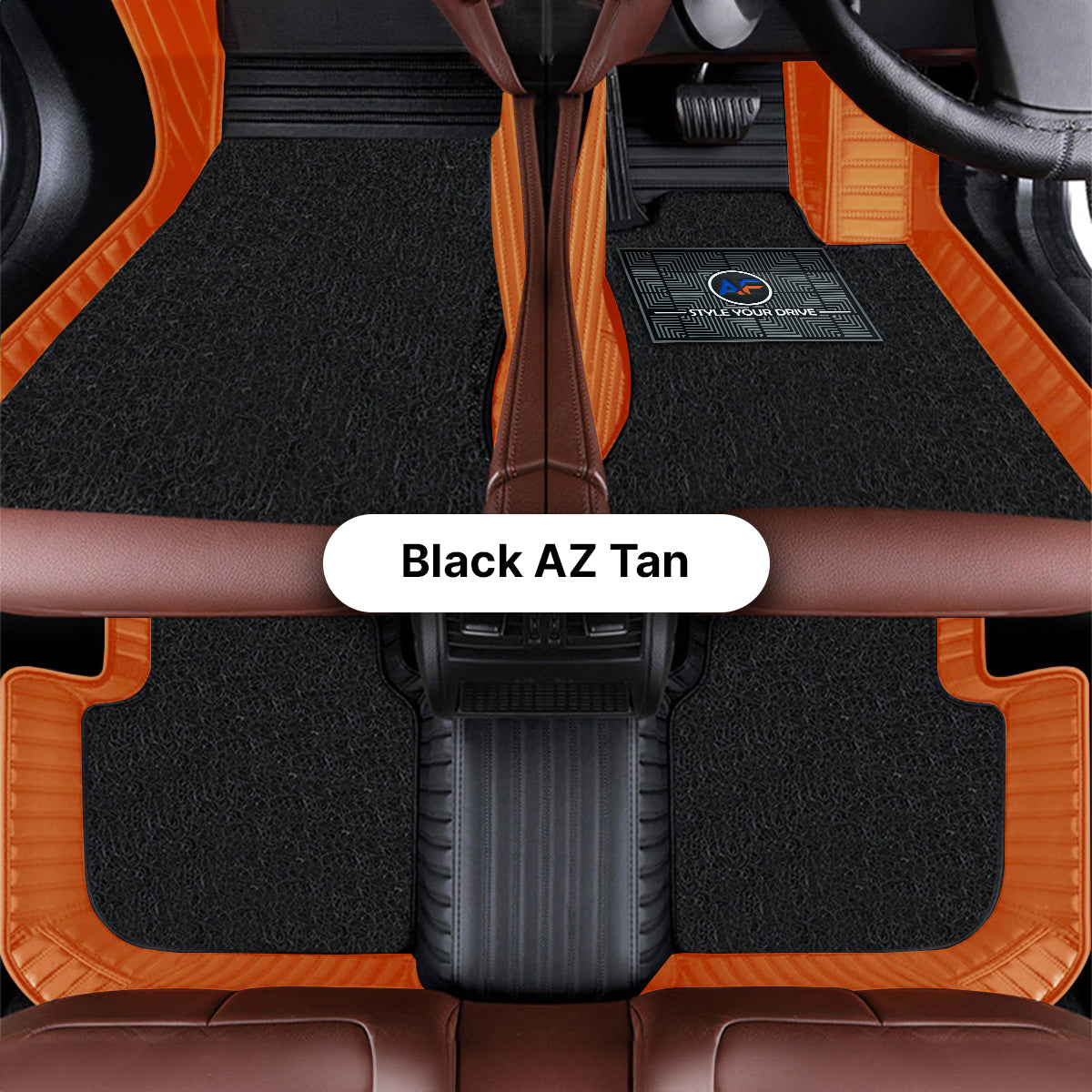 Autofurnish 9D Combination Custom Fitted Car Mats For Mahindra Thar ROXX (Manual) 2024