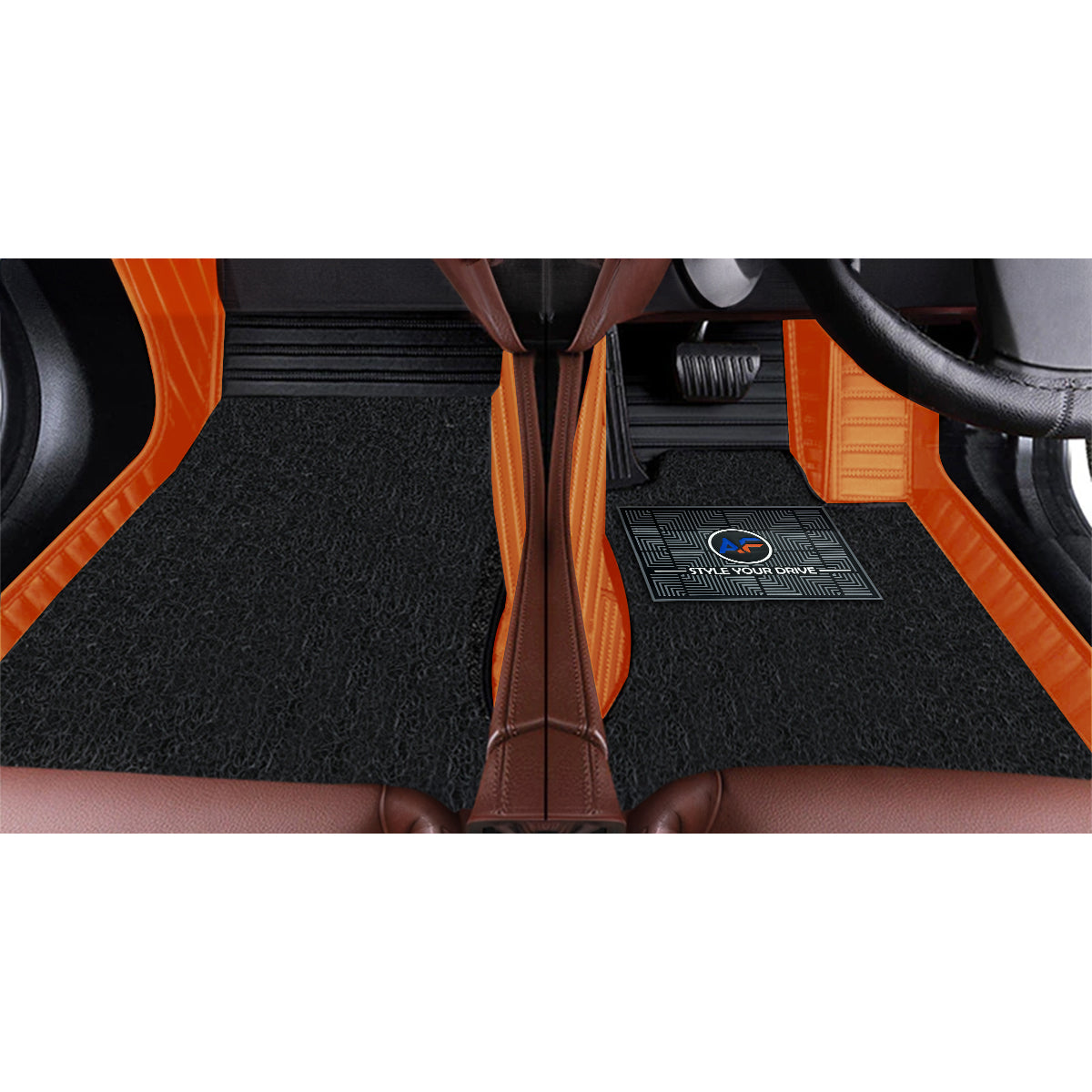 Autofurnish 9D Combination Custom Fitted Car Mats For Mercedes EQS 580 4 Matic 2023 - Autofurnish
