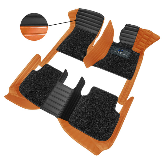 Autofurnish 9D Combination Custom Fitted Car Mats For Hyundai Alcazar (7 Seater) 2021