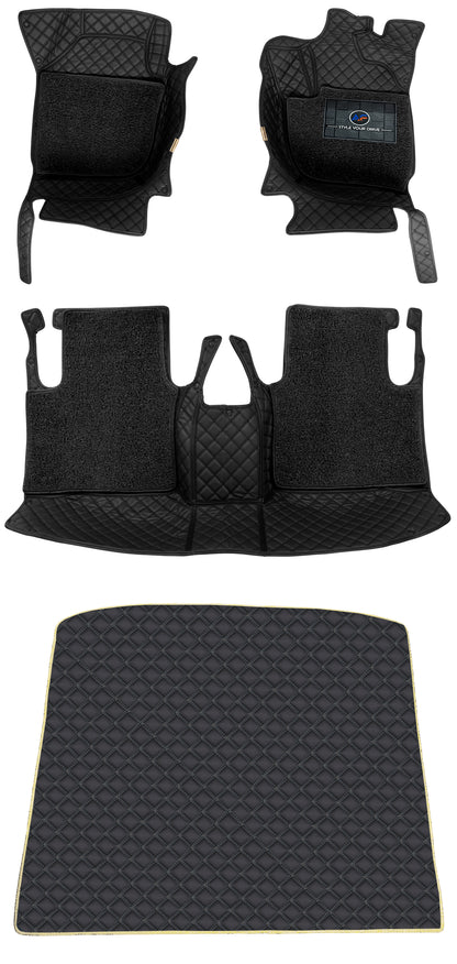 Autofurnish 7D Luxury Custom Fitted Car Mats With Boot for Hyundai Venue