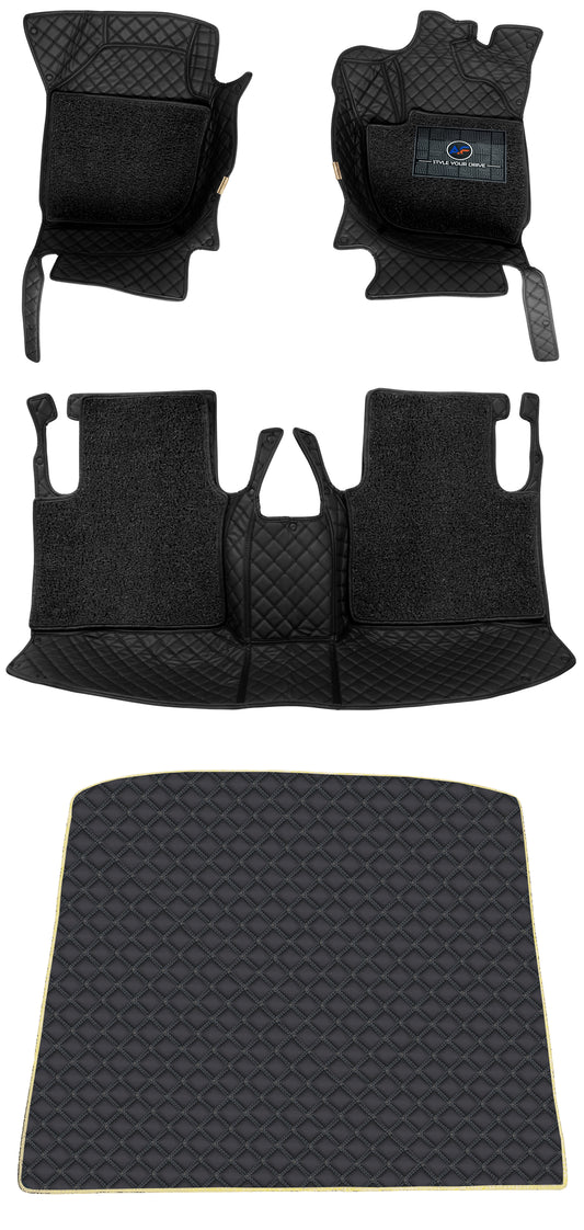 Autofurnish 7D Luxury Custom Fitted Car Mats With Boot for Hyundai Venue