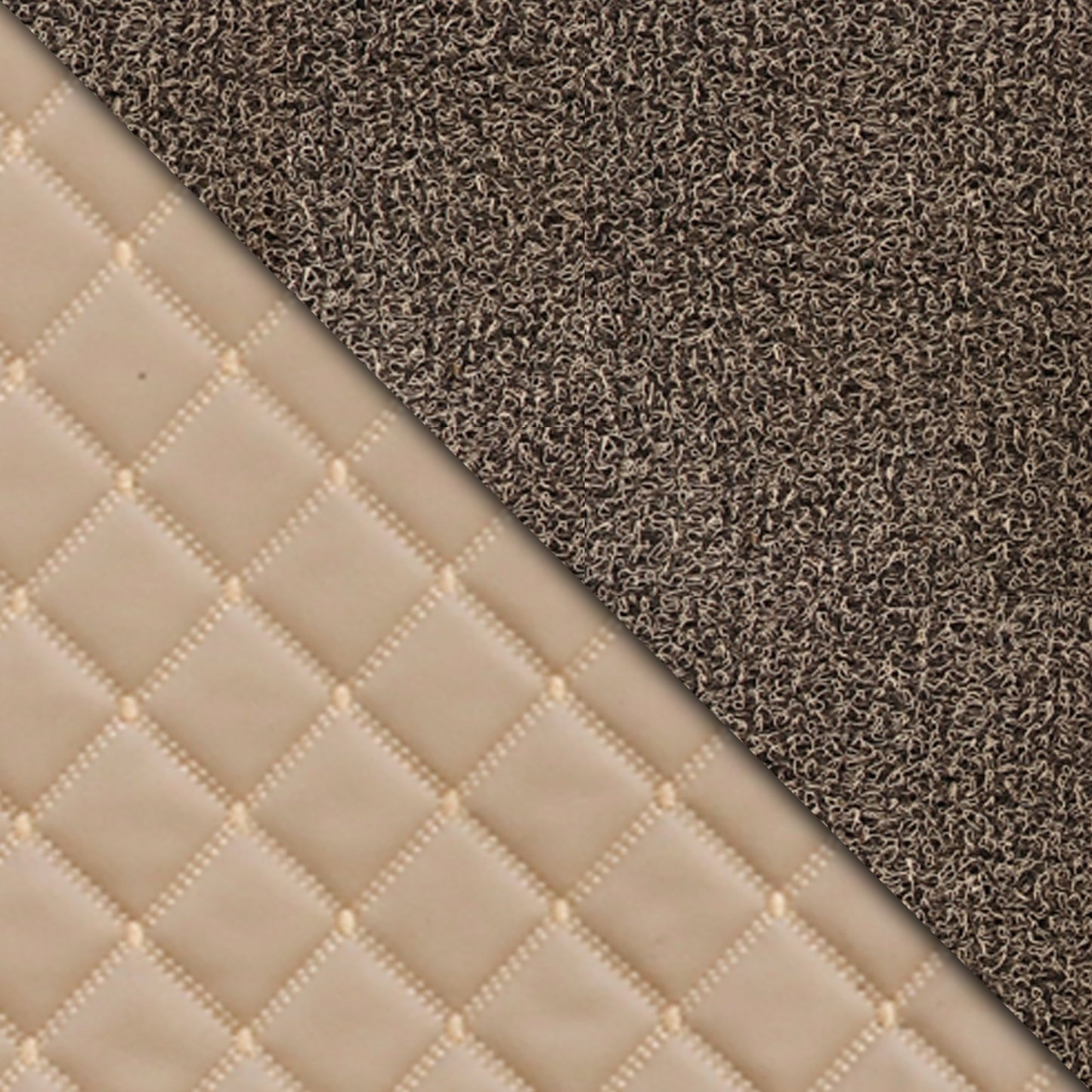 Volkswagen Polo 2009-20 ULS 7D Luxury Custom Fitted Car Mats For Volkswagen Polo 2009-20 - Beige Beige