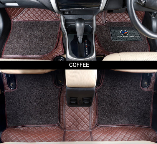 Audi A3 2017-18 ULS 7D Luxury Custom Fitted Car Mats For Audi A3 2017-18 - Coffee Coffee