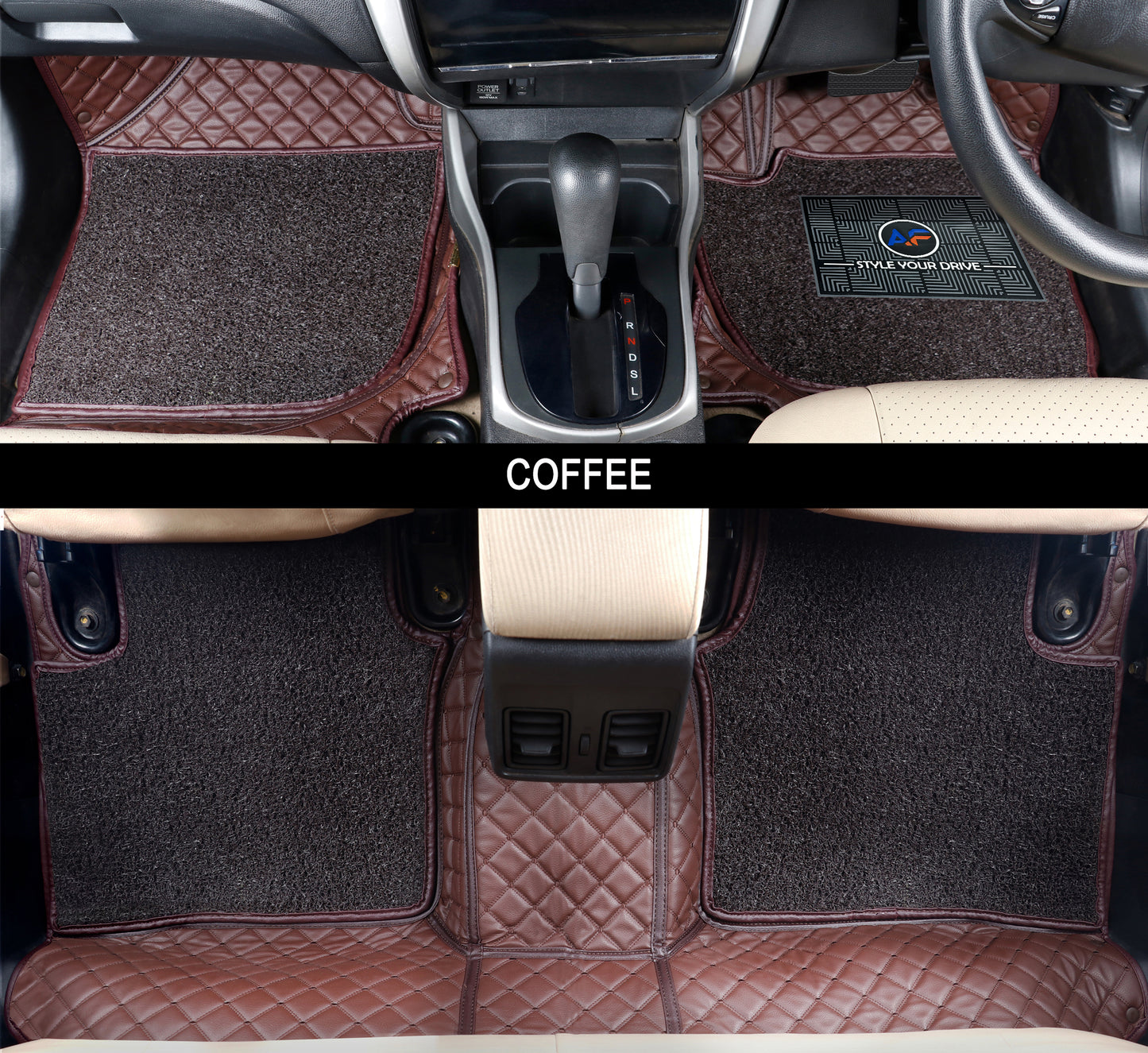 Mercedes EQB 350 4MATIC 2025 Autofurnish 7D Luxury Custom Fitted Car Mats For Mercedes EQB 350 4MATIC 2025