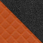 BMW Z4 2017-22 7D Luxury Car Mat, All Weather Proof, Anti-Skid, 100% Waterproof & Odorless with Unique Diamond Fish Design (24mm Luxury PU Leather, 2 Rows)