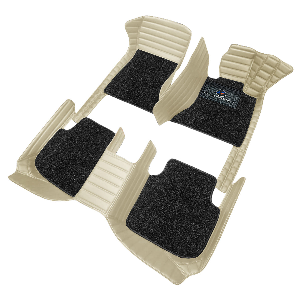 Autofurnish 9D Premium Custom Fitted Car Mats For KIA Carnival (9 Seater) 2020