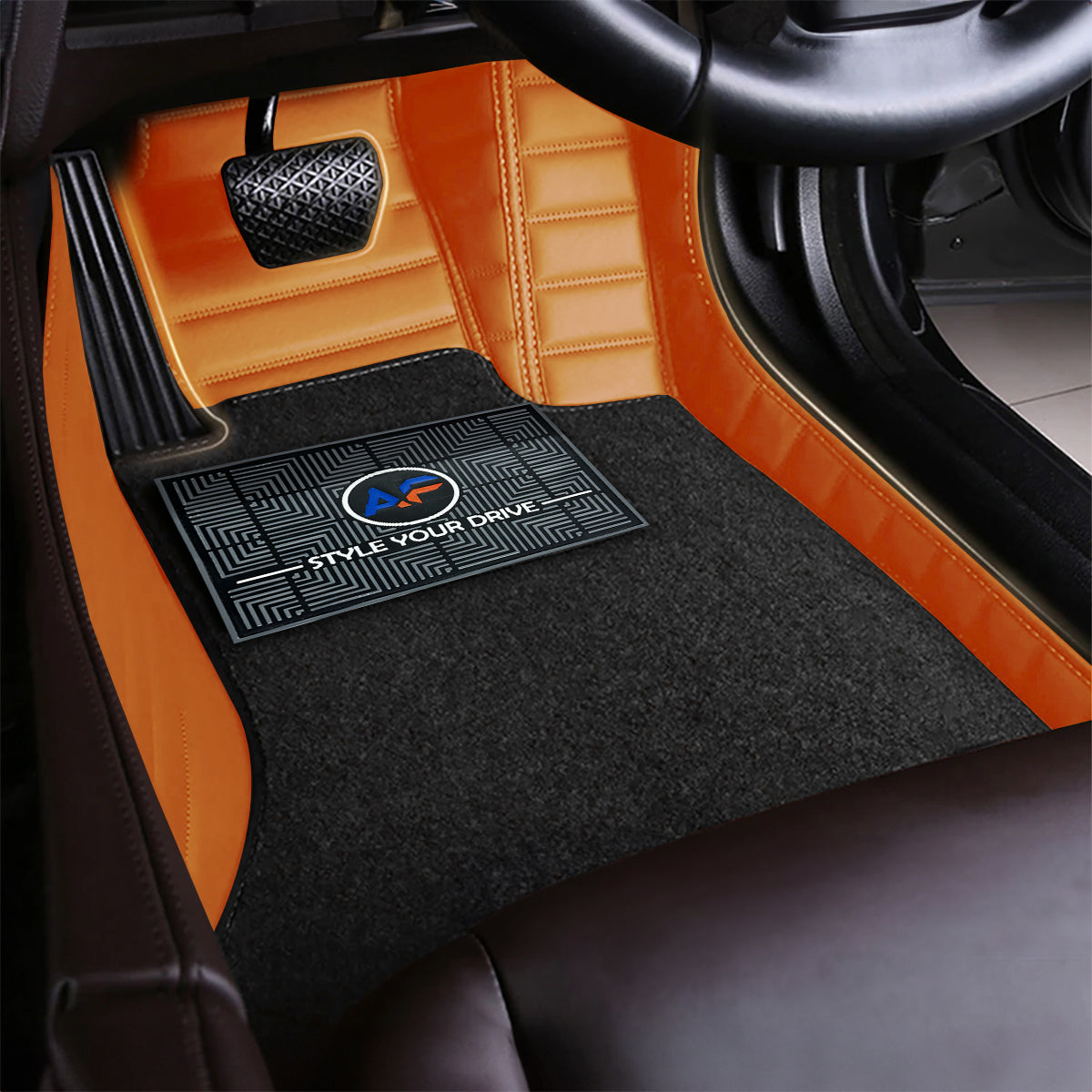 Autofurnish 9D Premium Custom Fitted Car Mats For Tata Nexon EV 2024
