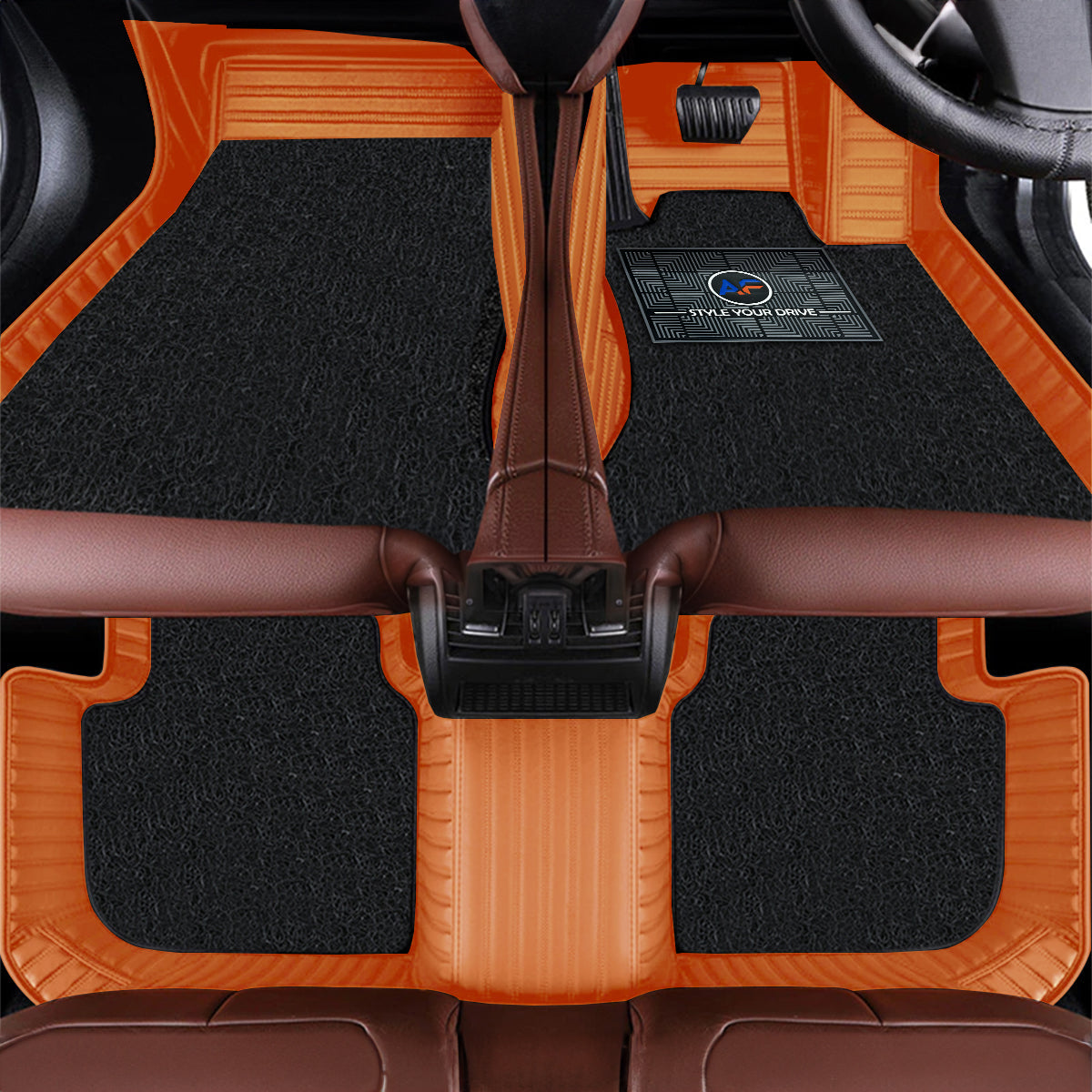 Autofurnish 9D Premium Custom Fitted Car Mats For Tata Nexon EV 2024