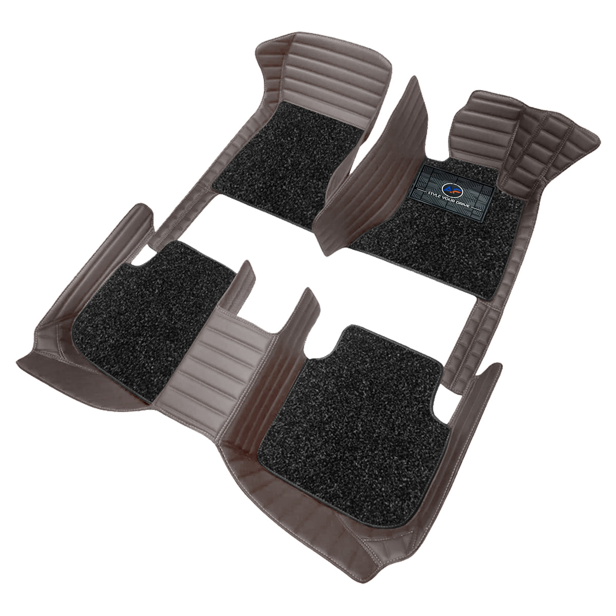 Autofurnish 9D Premium Custom Fitted Car Mats For Mahindra XUV 3XO(Automatic)2024