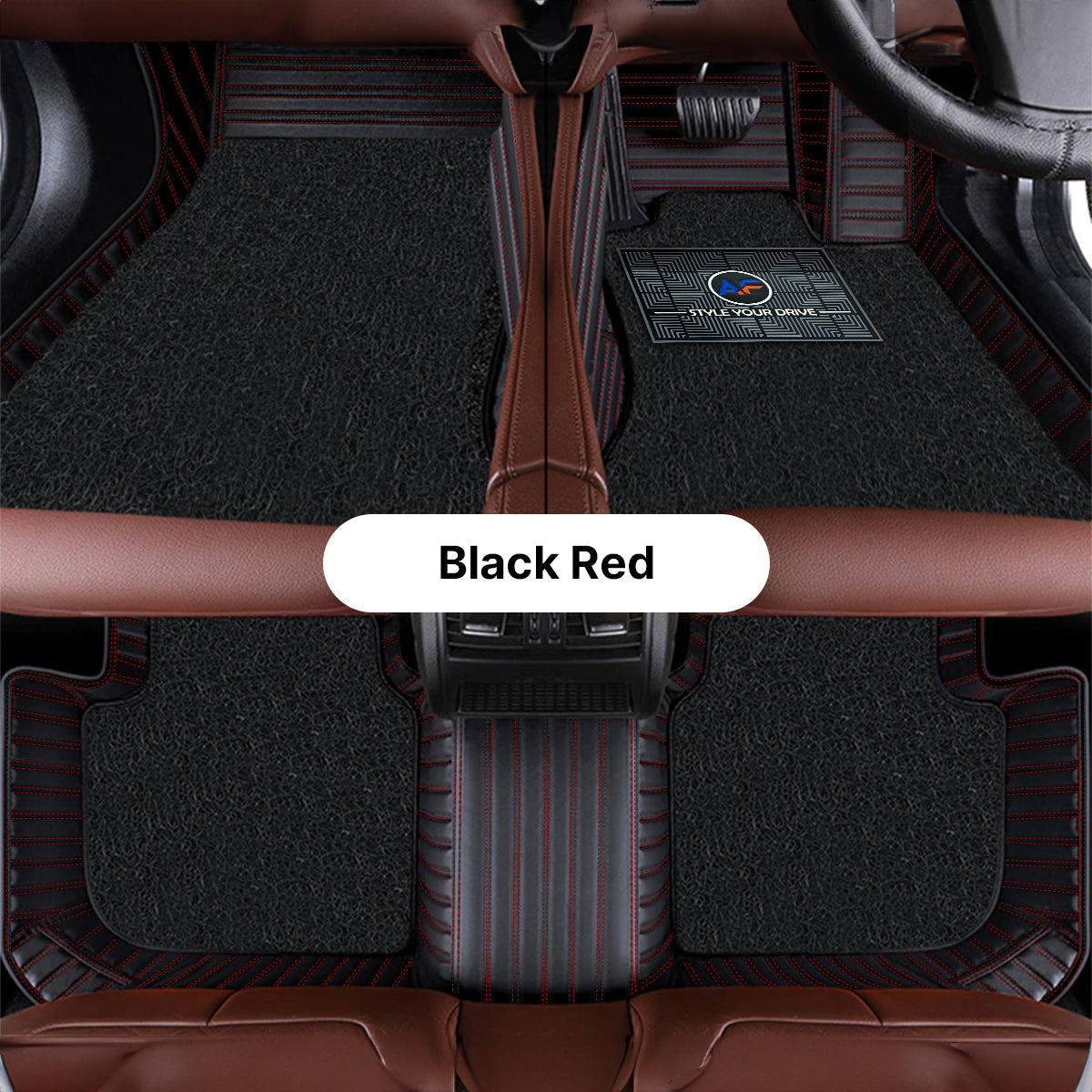 Autofurnish 9D Premium Custom Fitted Car Mats For Tata Nexon EV 2024