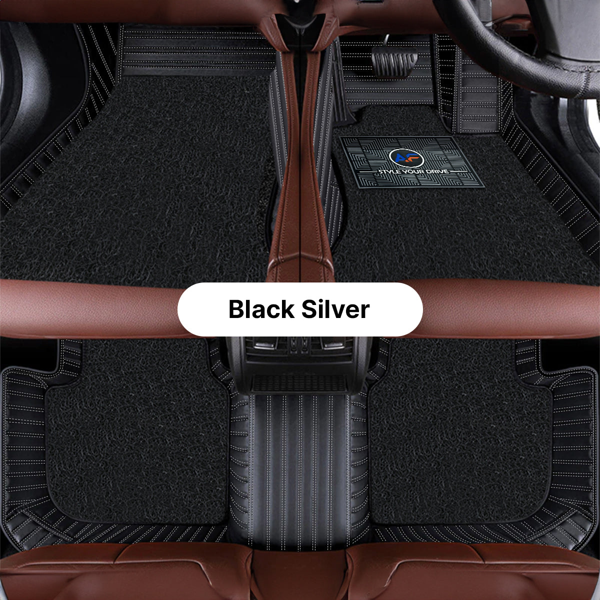Autofurnish 9D Premium Custom Fitted Car Mats For Tata Nexon EV 2024