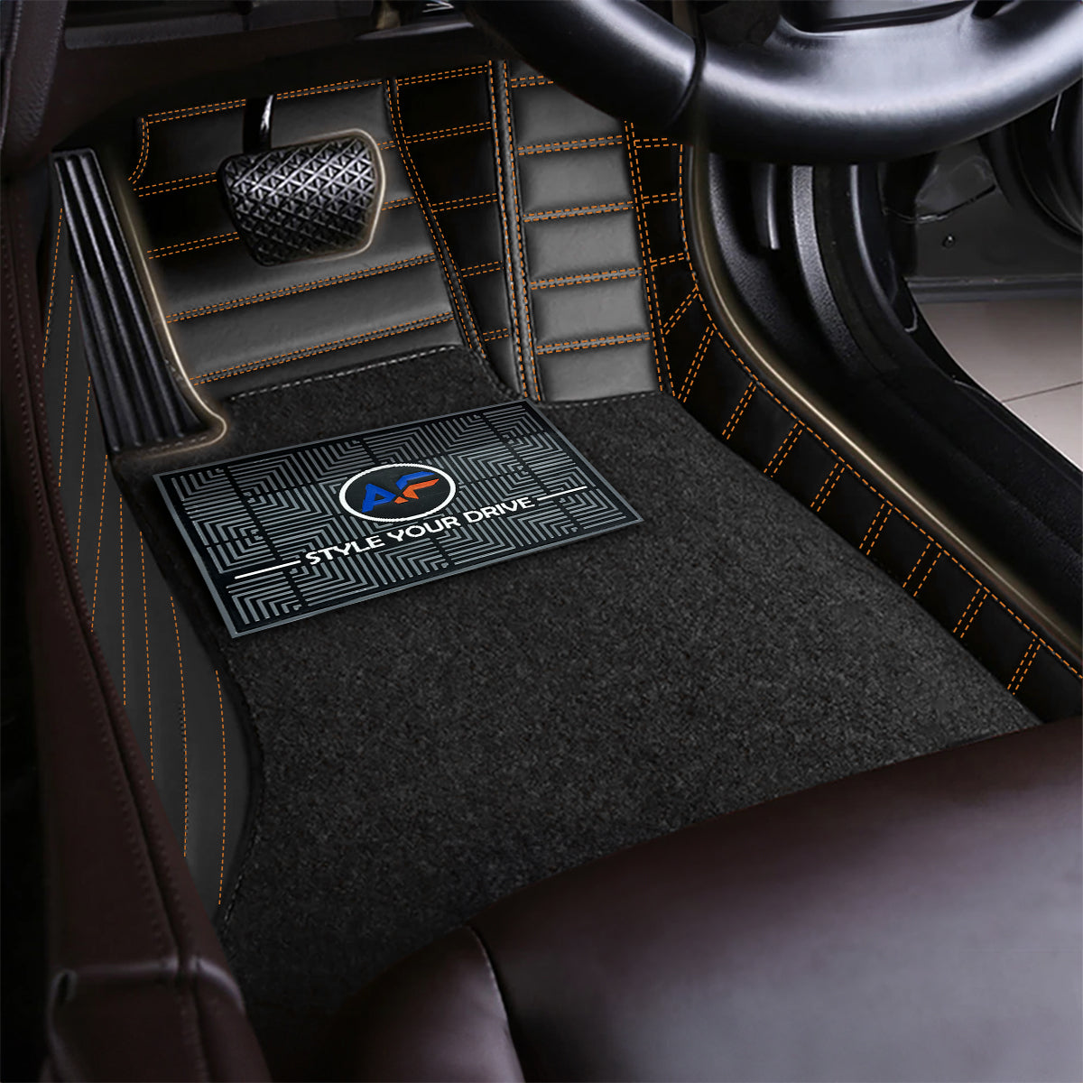 Audi A6 2020 Autofurnish 9D Premium Custom Fitted Car Mats For Audi A6 2020