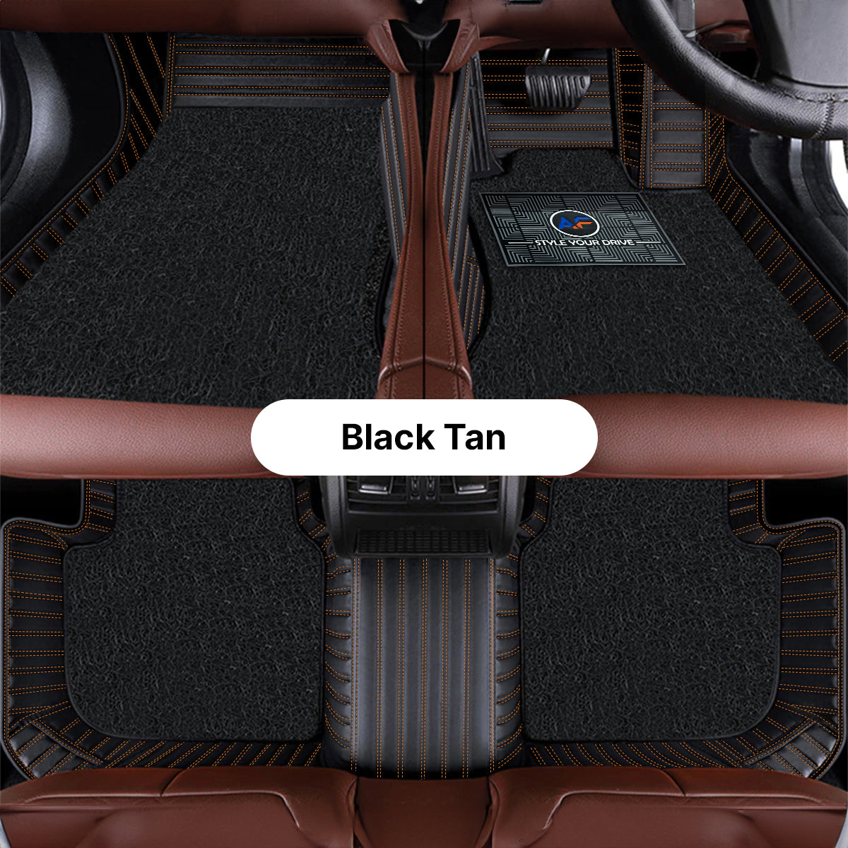 Autofurnish 9D Premium Custom Fitted Car Mats For Tata Tiago EV 2022