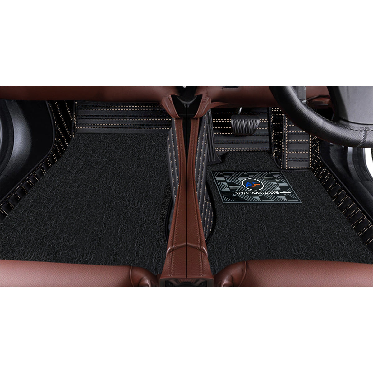 Autofurnish 9D Premium Custom Fitted Car Mats For Tata Nexon EV 2024