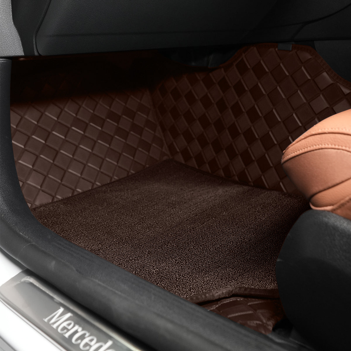 Autofurnish 9D Luxurious Custom Fitted Car Mats For Toyota Yaris-2018-20