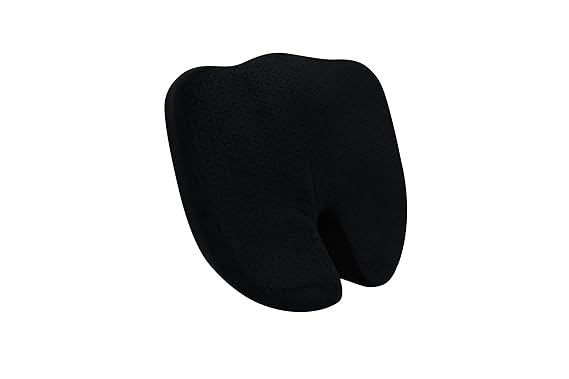 Autofurnish Luxurious Car Coccyx Seat (Plush-8891) Black- One Pc - Autofurnish