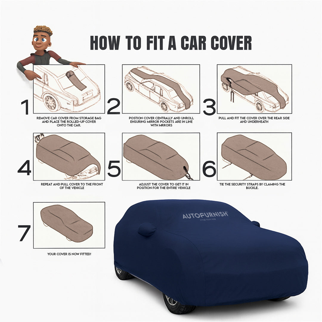 BMW X5 2018-19 Autofurnish Atom Skin-fitted Car Body Cover Atom Series