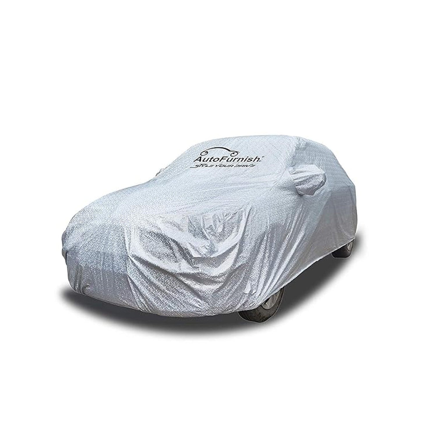 Maruti Ritz 2009-16 Car Body Cover, Heat & Water Resistant, Dustproof with side mirror pockets ( Premium Silver) - Autofurnish
