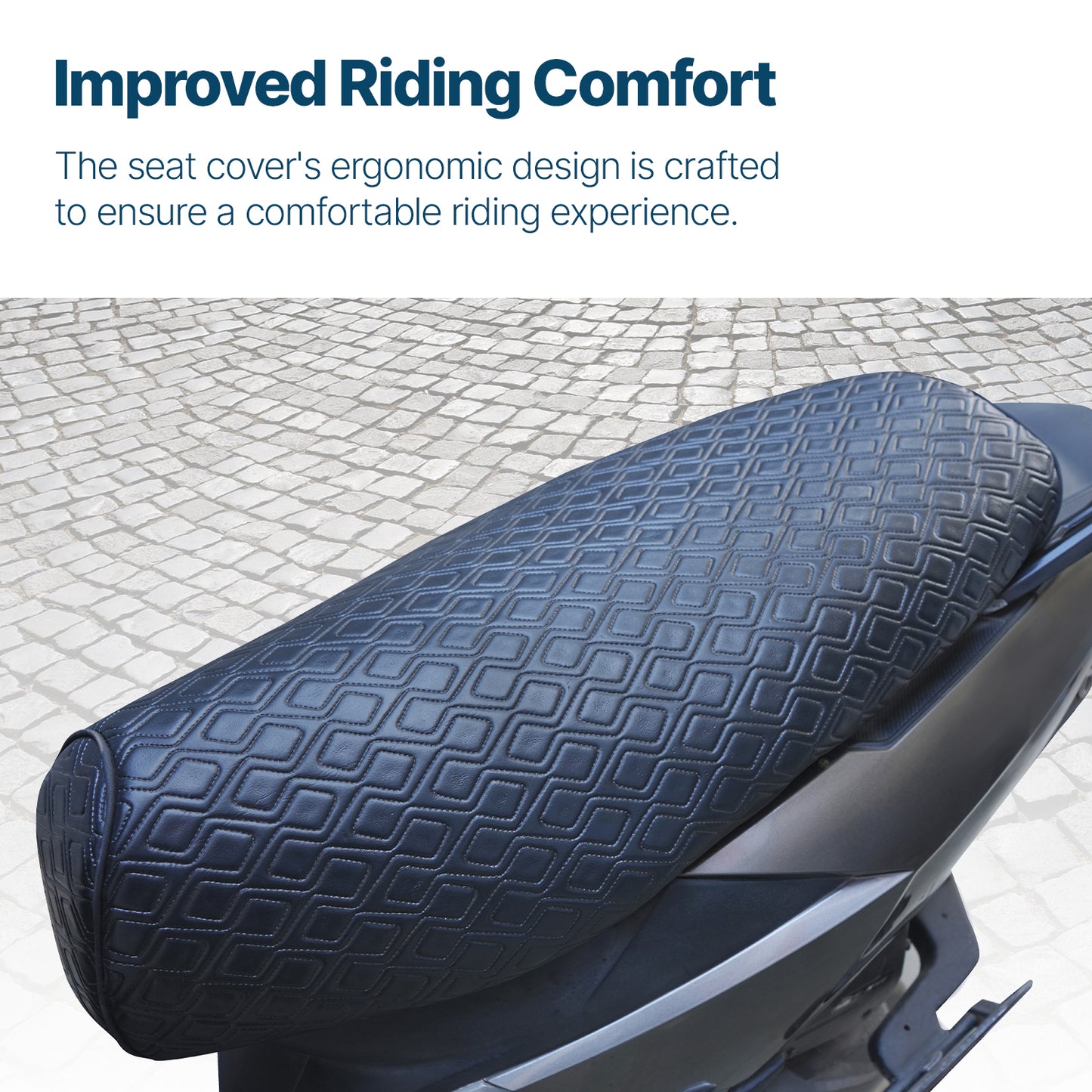 Mototrance Bike Scooter Seat Cover for TVS Ntorq 150