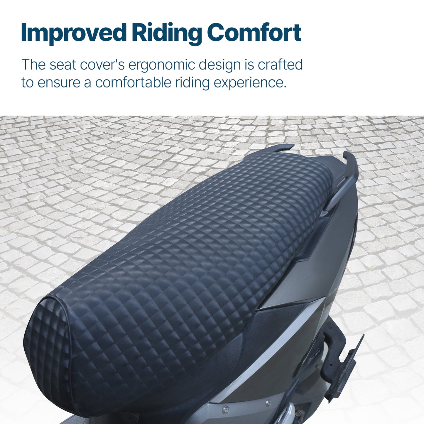 Mototrance Bike Scooter Seat Cover for TVS Ntorq 150