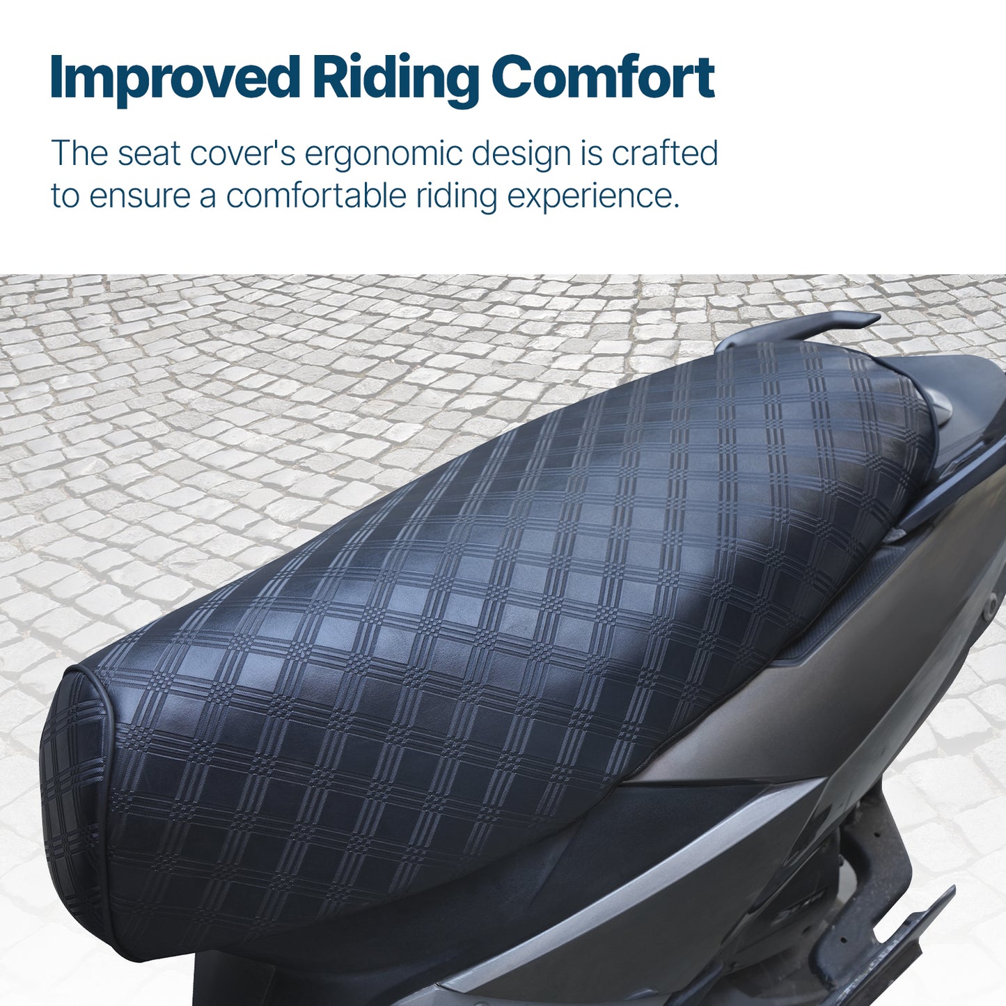 Mototrance Bike Scooter Seat Cover for TVS Ntorq 150
