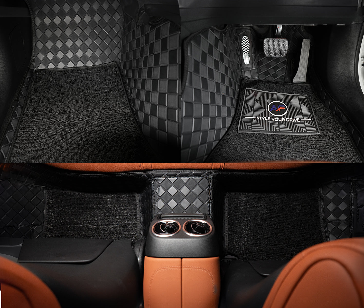 Mini Cooper S Countryman 2019 Autofurnish 9D Luxurious Custom Fitted Car Mats For Mini Cooper S Countryman 2019