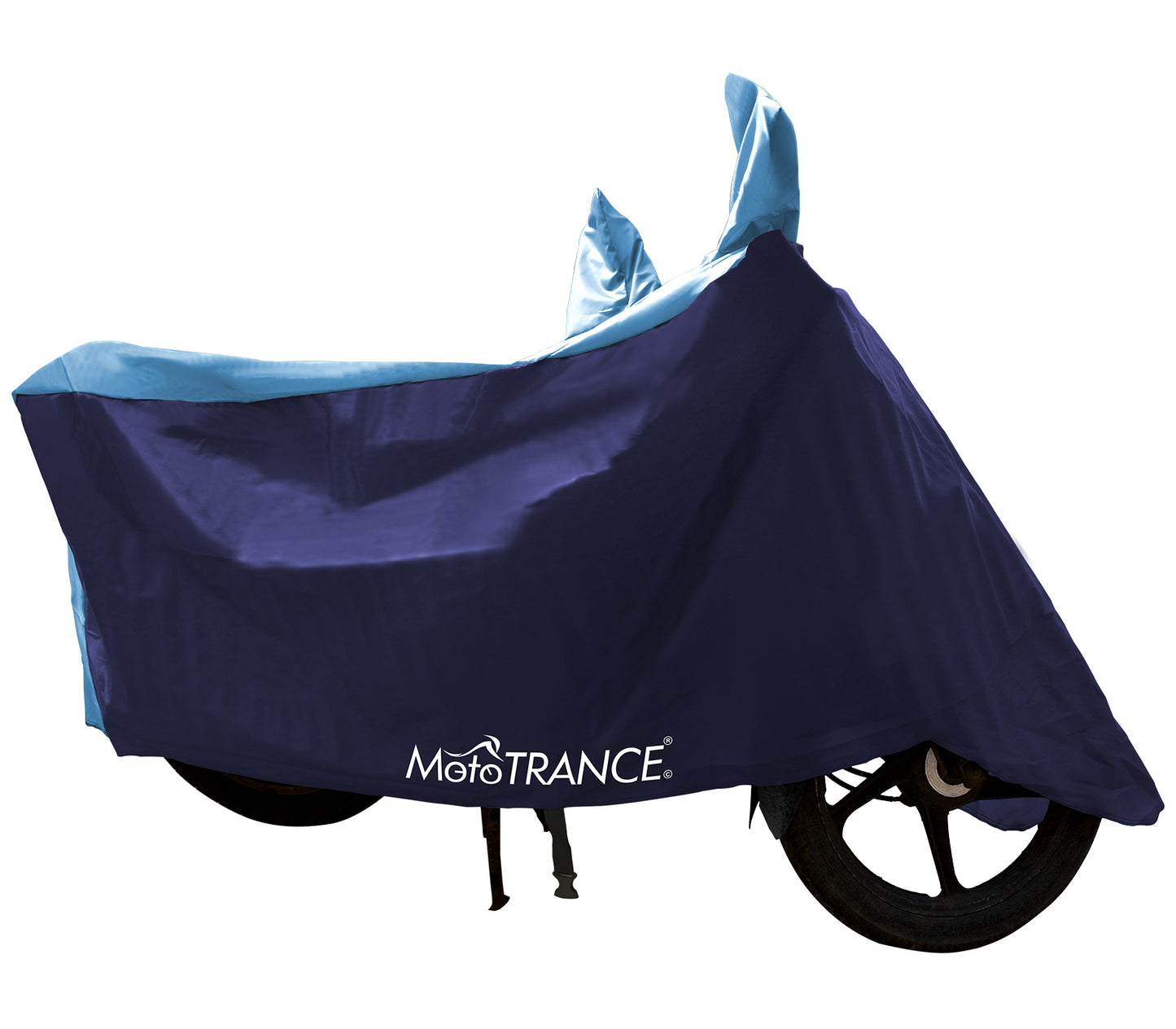 Mototrance Sporty Blue Bike Body Cover For Universal Universal