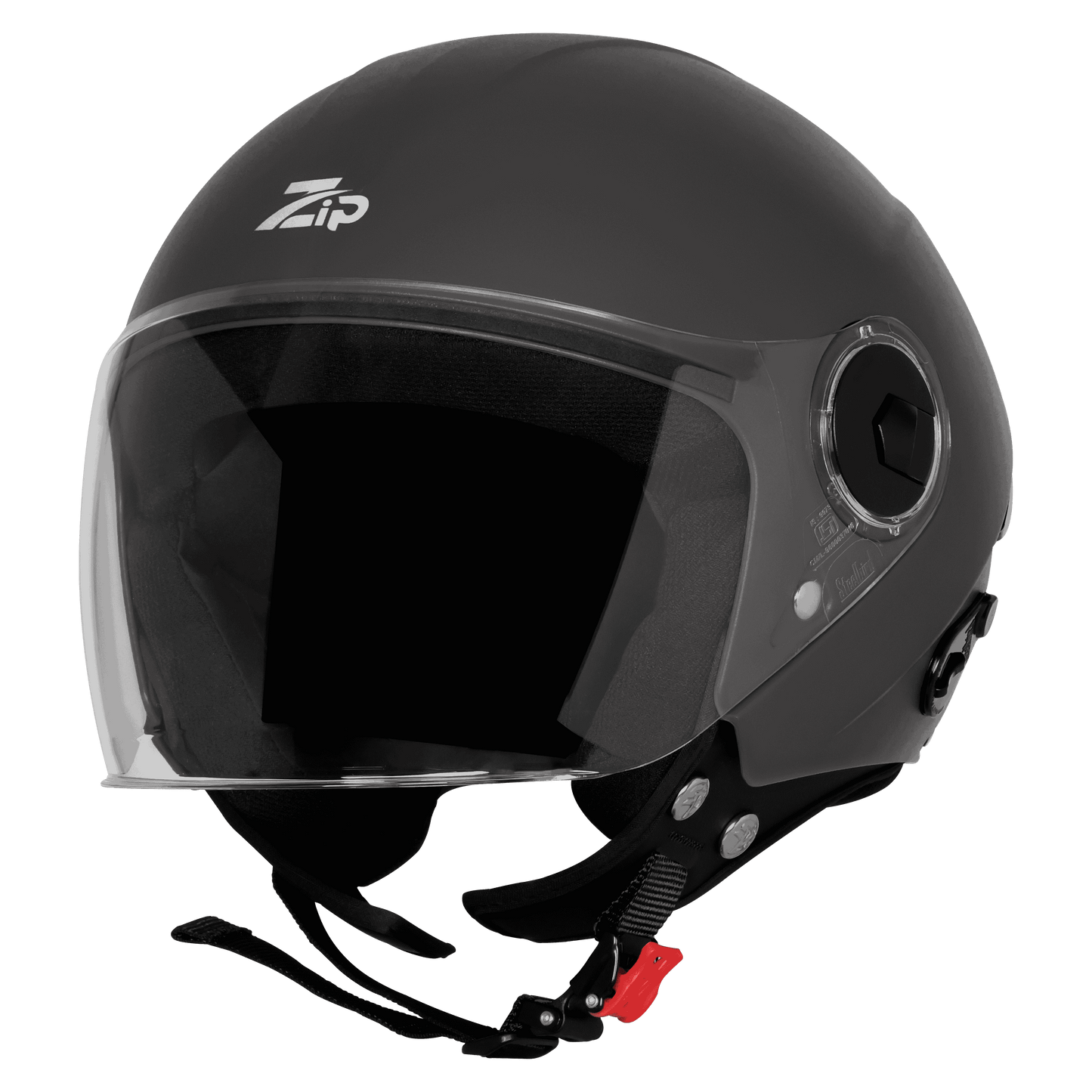 Steelbird SBH-64 Zip Rider Fit Full Face Helmet |Clear + Smoke Visor