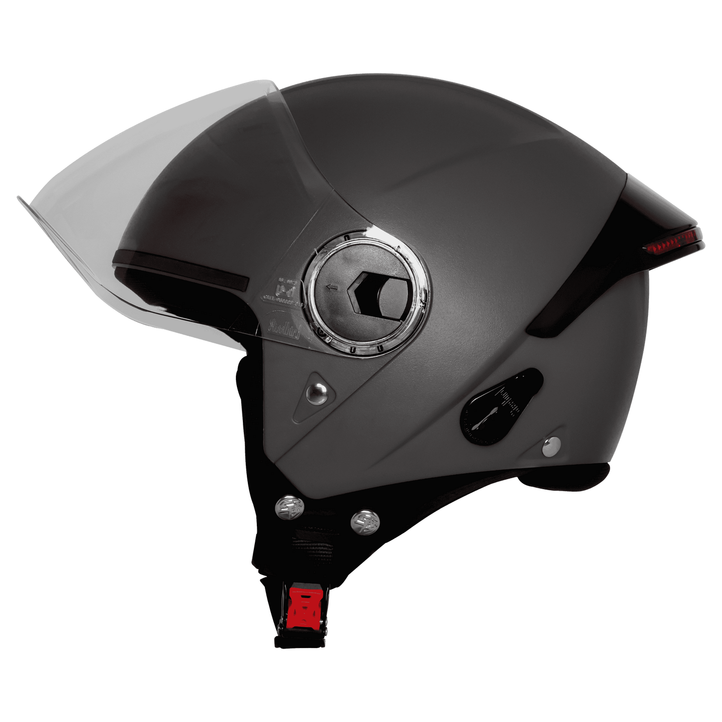 Steelbird SBH-64 Zip Rider Fit Full Face Helmet |Clear + Smoke Visor