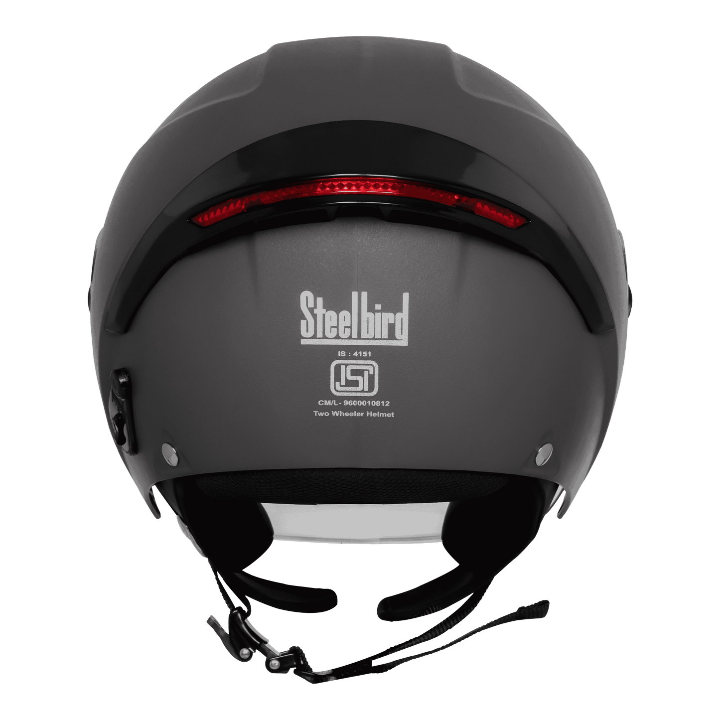 Steelbird SBH-64 Zip Rider Fit Full Face Helmet |Clear + Smoke Visor