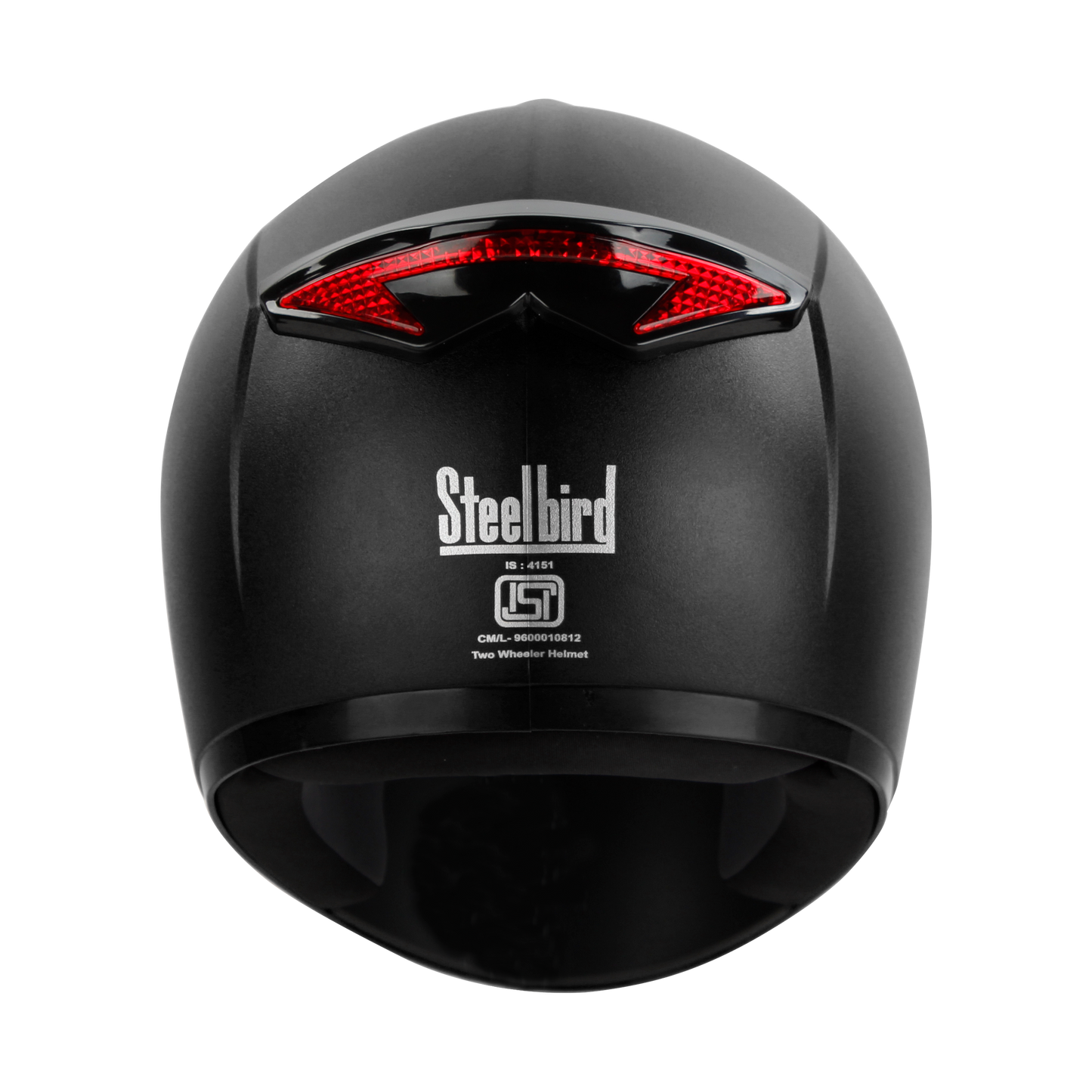 Steelbird SBH-34 ROX ISS Full Face Helmet | ISI Certified | Clear Visor