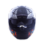 Steelbird SBH-40 ISS Full Face Helmet | ISI Certified | Crazy Doe | Clear Visor