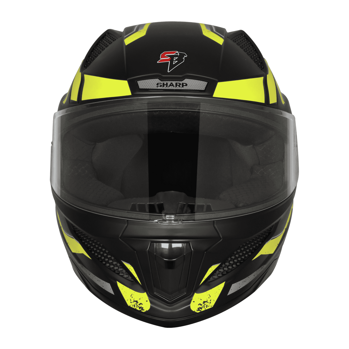 Steelbird SBH-25 SV Full Face Helmet | Sharp Spirit Graphic | Glossy Finish
