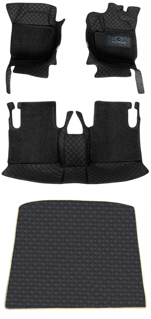 Autofurnish 7D Luxury Custom Fitted Car Mats With Boot for Hyundai Creta 2024