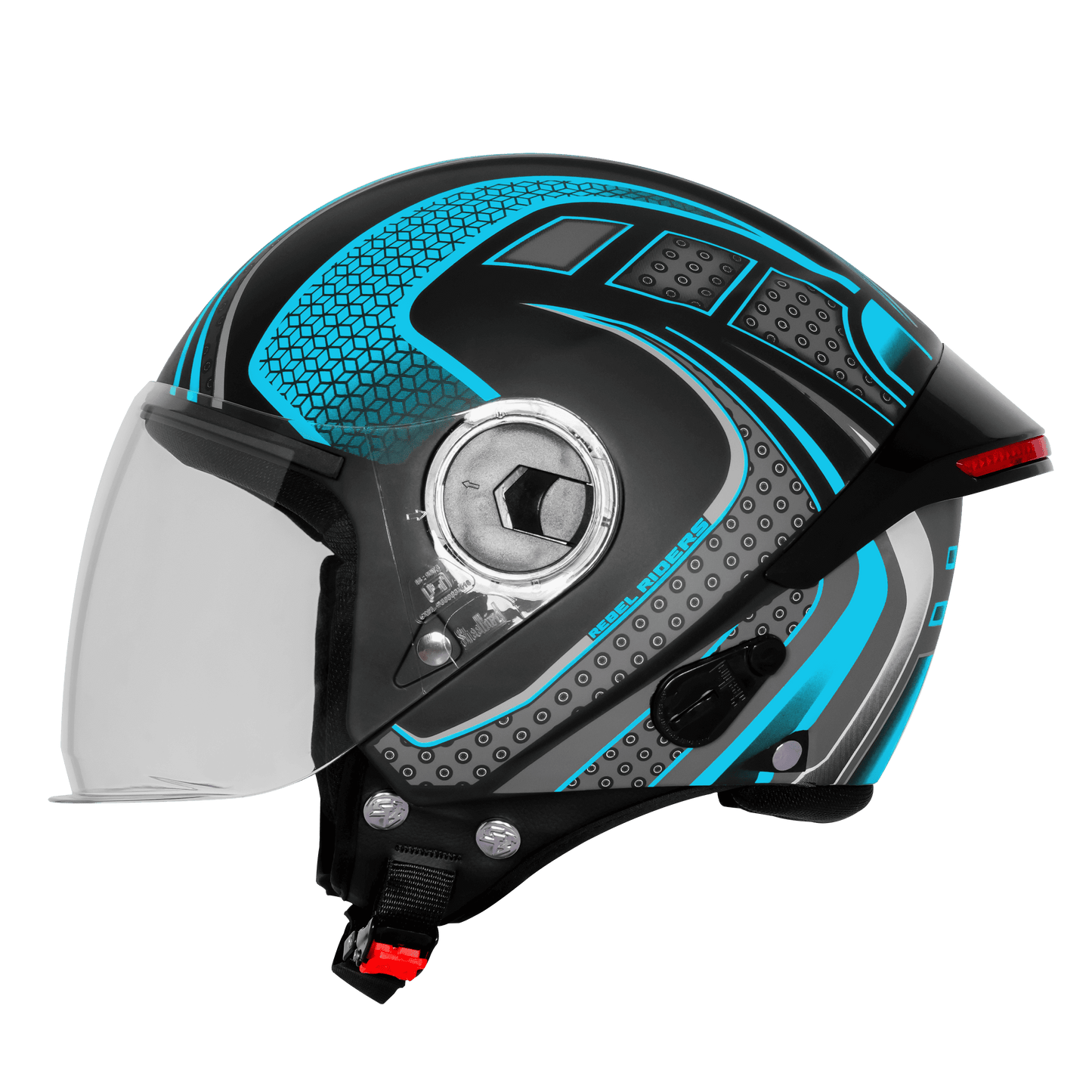 Steelbird SBH-64 Rebel Riders Full Face Helmet