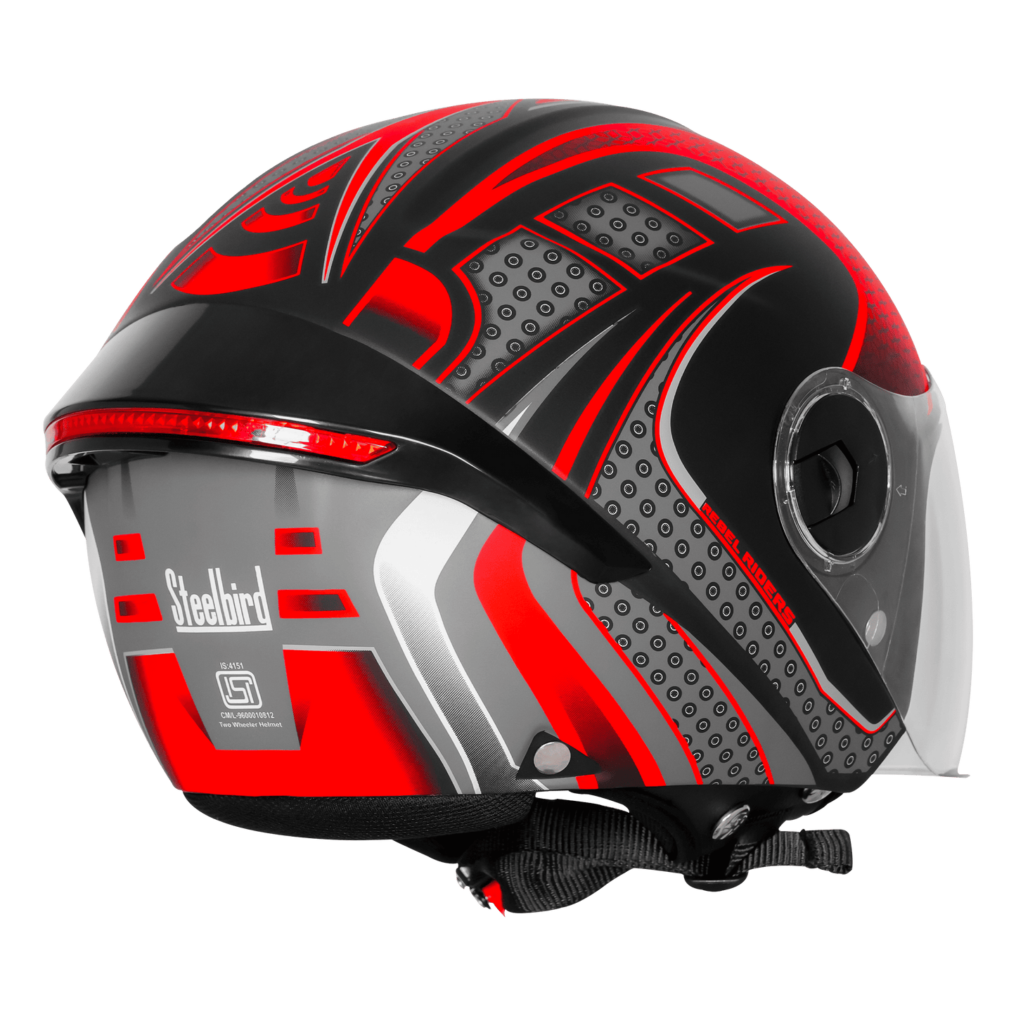 Steelbird SBH-64 Rebel Riders Full Face Helmet