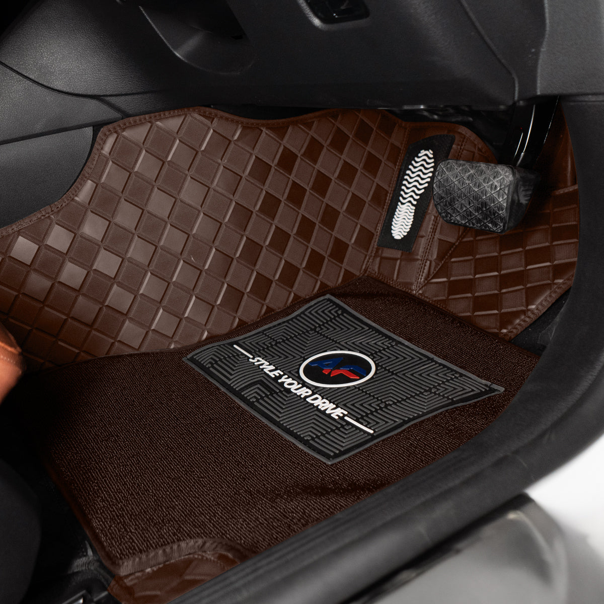 Autofurnish 9D Luxurious Custom Fitted Car Mats For Hyundai Grand i10 -2013-19