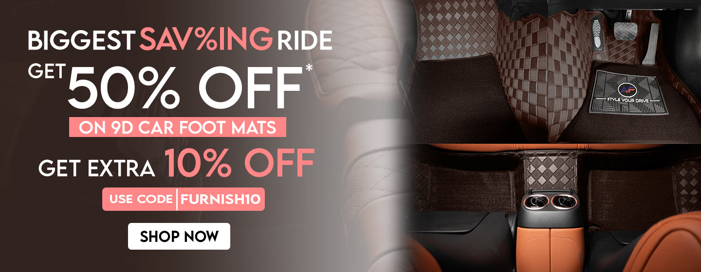 Premium leather car mat for luxury interiors