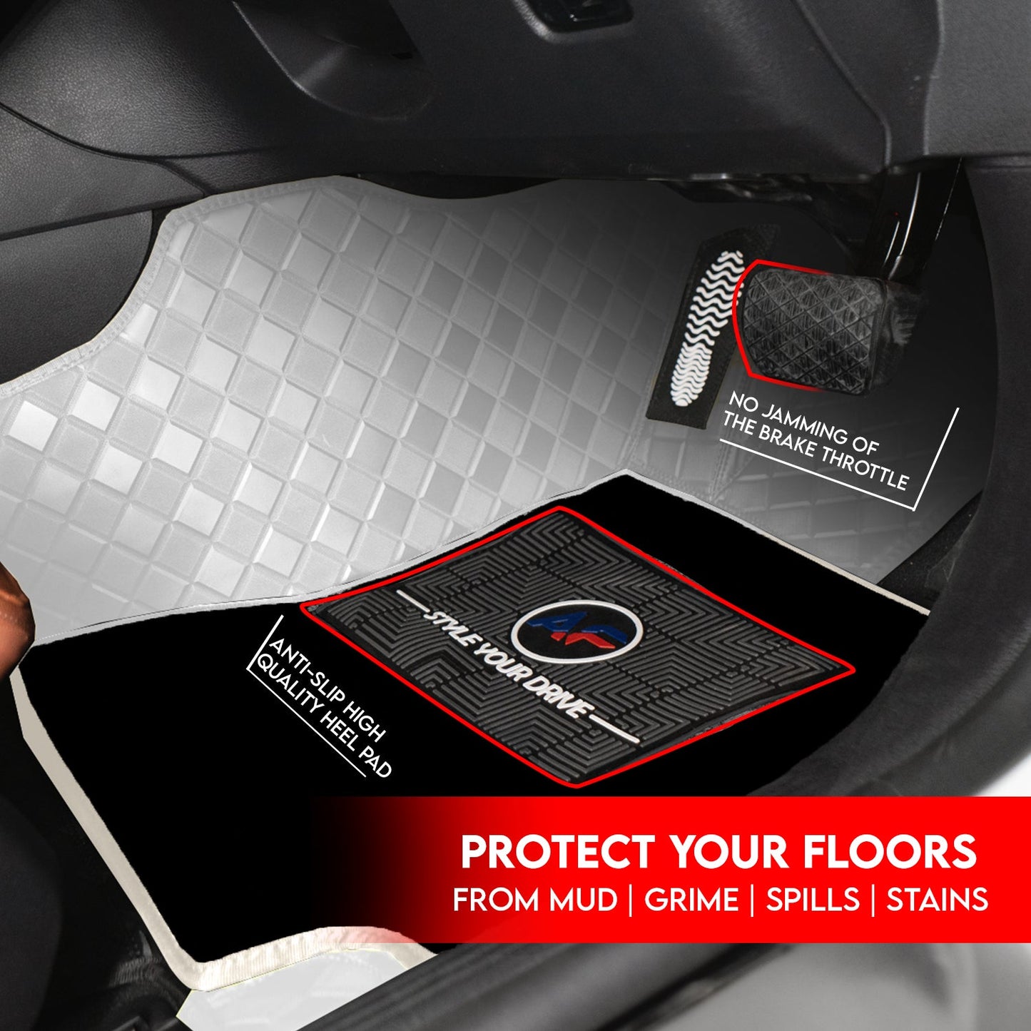 Autofurnish 9D Luxurious Custom Fitted Car Mats For Tata Altroz 2025