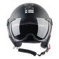 Steelbird K-2 Full Face Helmet | ISI Certified | Matt Black |Polycarbonate Visor
