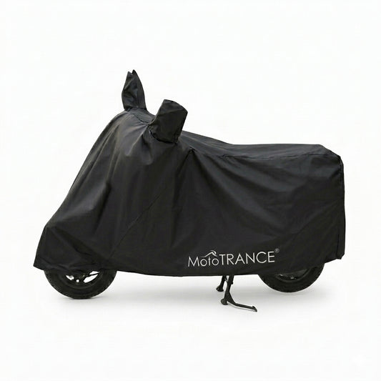 Mototrance Black Bike Body Cover For Suzuki Access 125