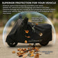 Mototrance Black Bike Body Cover For Suzuki Access 125